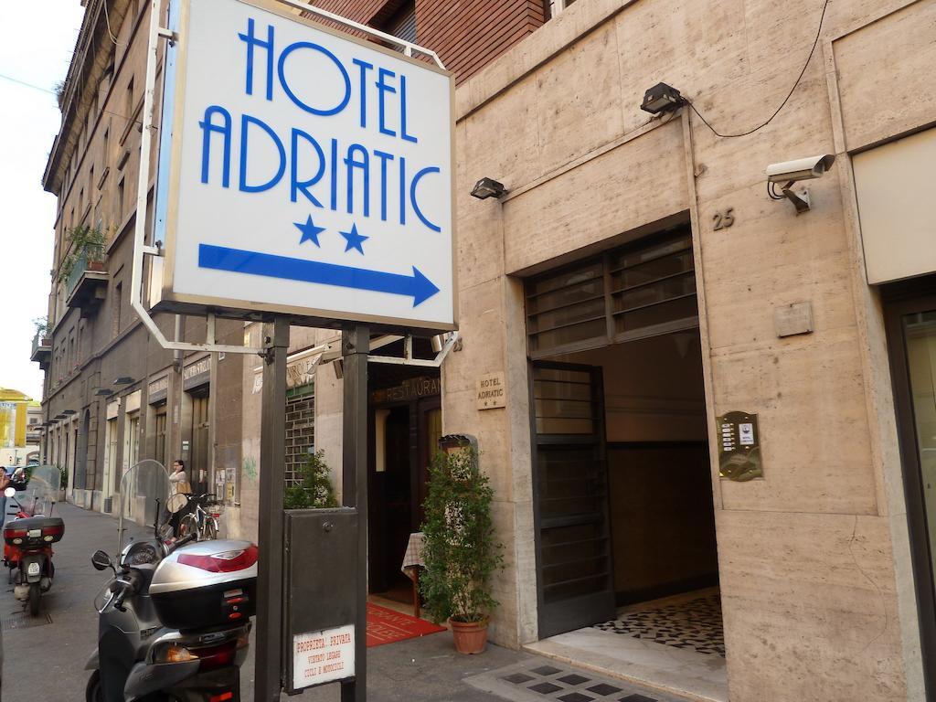 Hotel Adriatic Roma Exterior foto